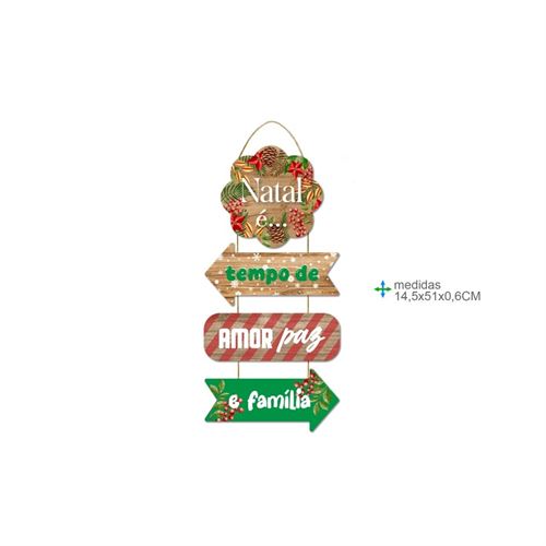 BD-78871 Placa Parede MDF 14,5x51x0,6cm