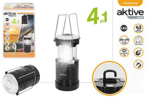 63102 LANTERNA CAMPING LED 4 EM1