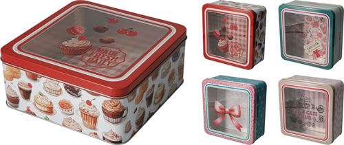 BL4298170 LATA METAL QUADRADA 19X8CM