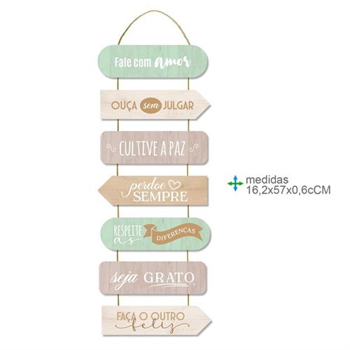 BD-78915 PLACA PAREDE MDF 16,2x57x0,6cm