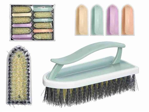 10403 ESCOVA PLASTICO 4 CORES