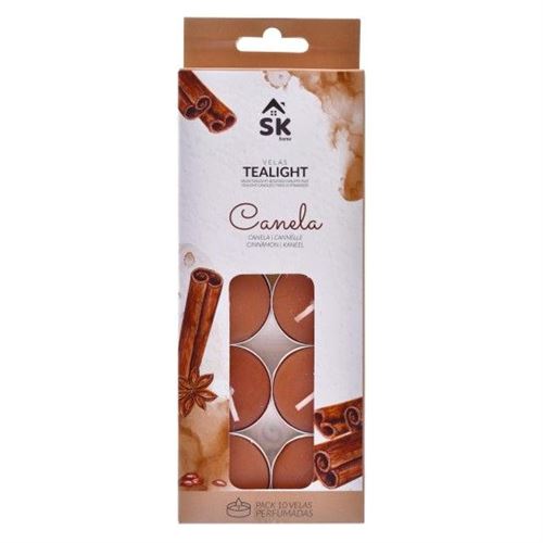 820848 VELA TEA LIGHT CANELA 0082-084