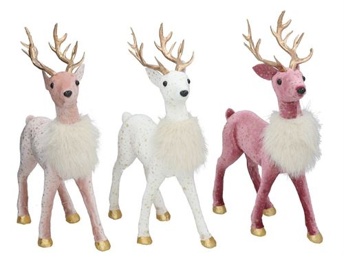636290 RENA VELUDO ROSA 21X10X34CM