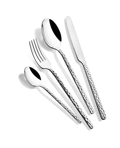 PORTOFINO SET 24 TALHERES INOX COM FACA BIFE