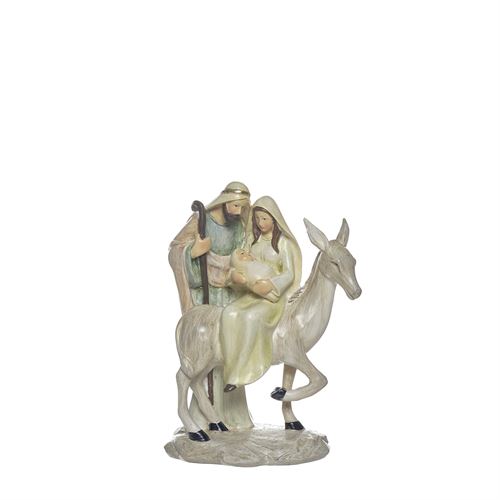 90361 PRESEPIO FUGA PARA O EGIPTO POLIRESINA  C 14,00 L 9,00 A 19,50