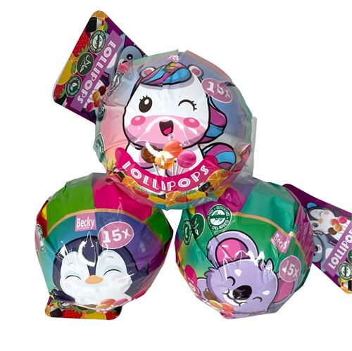 996201 CHUPA XL COM X15 ANIMAIS