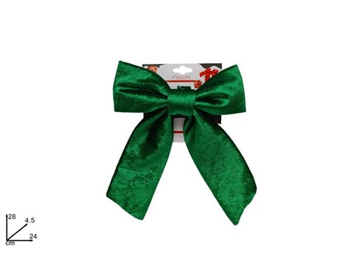 217130 LAÇO VERDE 24CM VELUDO