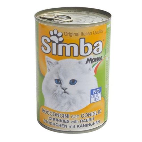 009089 SIMBA GATO C/COELHO E VERDURAS 415G