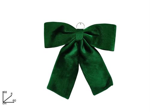 138411 LAÇO VELUDO 60CM VERDE