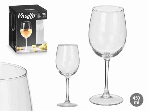 10459 COPO VIDRO VIVALTO CX4 450ML
