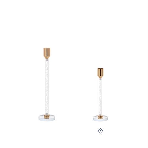94264 CASTIÇAL DECORATIVO METAL VIDRO C 6,00 L 6,00 A 20,50