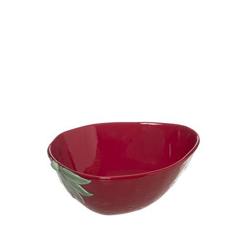 24736 TAÇA CERAMICA MORANGO C 24,50 L 19,50 A 8,80