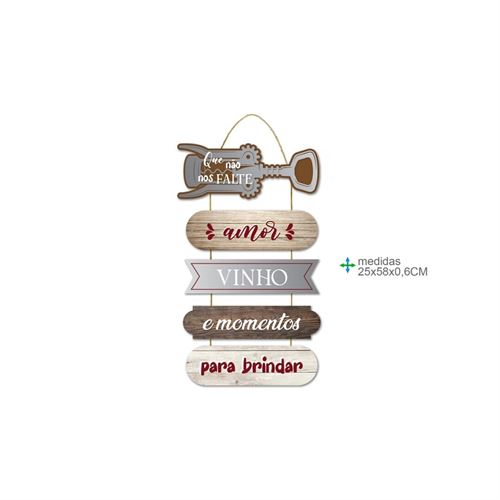 BD-78776 PLACA PAREDE MDF 25x58cm