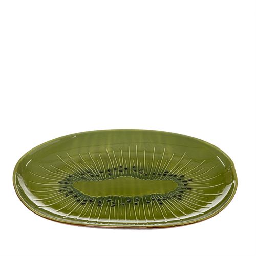 24742 TRAVESSA CERAMICA KIWI C 38,50 L 30,80 A 4,00