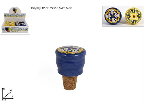 523605 TAMPA GARRAFA CERAMICA 2SORT