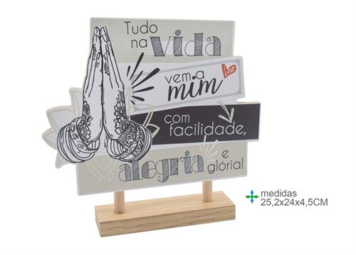 BD-78598 PLACA MESA MDF 25,2X4,5X24