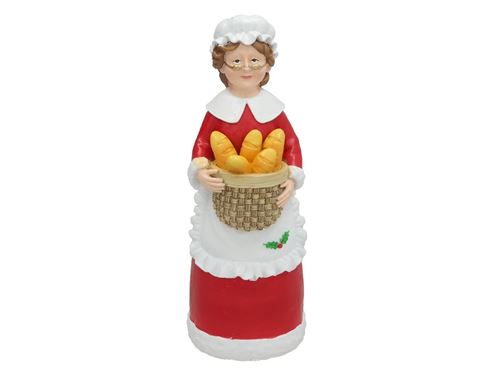 618999 FIGURA NATAL POLIRESINA 10,5X10,3X28,2CM