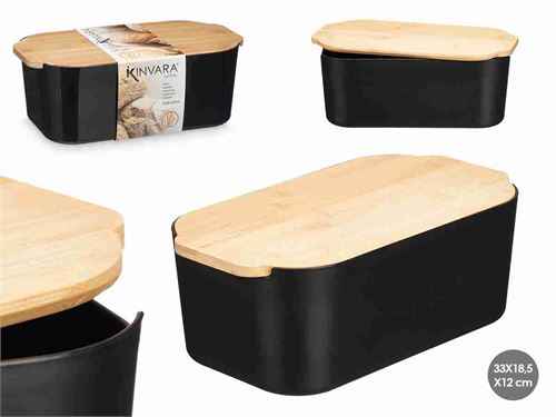93494 CAIXA PÃO PLASTICO 33X18,5X12CM